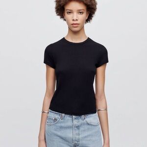 NWT RE/DONE Hanes Baby Tee